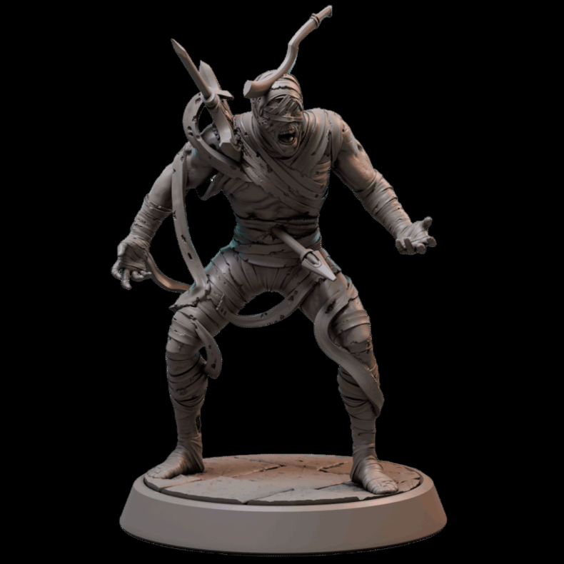 Fellmargs Guardian  Undead Temple Sentinel Miniature
