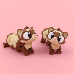 Flexi Ferret � Fleksibel Mini Figur (ca. 10 cm)
