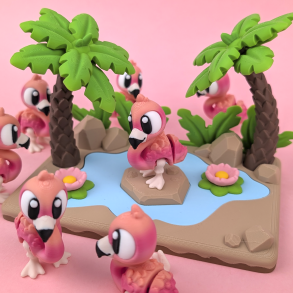 Oasis Play Set � Oasemilj� til Flexi Dyr