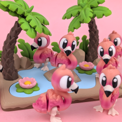 Flexi Flamingo � Fleksibel Flamingofigur