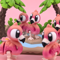 Flexi Flamingo � Fleksibel Flamingofigur