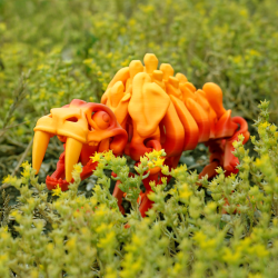 Skeleton Saber Tooth Tiger � Flexi Figur (ca. 20 cm)