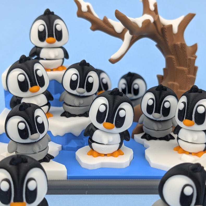 Winter Play Set � Vintermilj� til Flexi Dyr