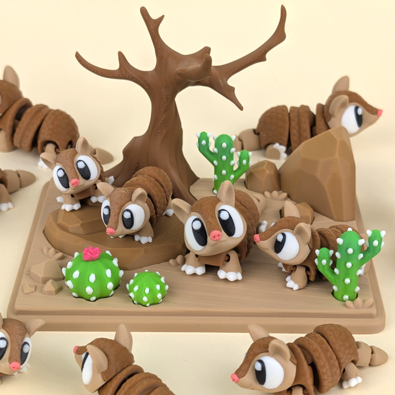 Desert Play Set � �rkenmilj� til flexi dyr