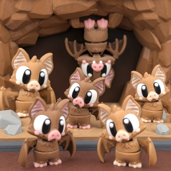 Mini Cave Play Set � s�dt hulemilj� til flagermus