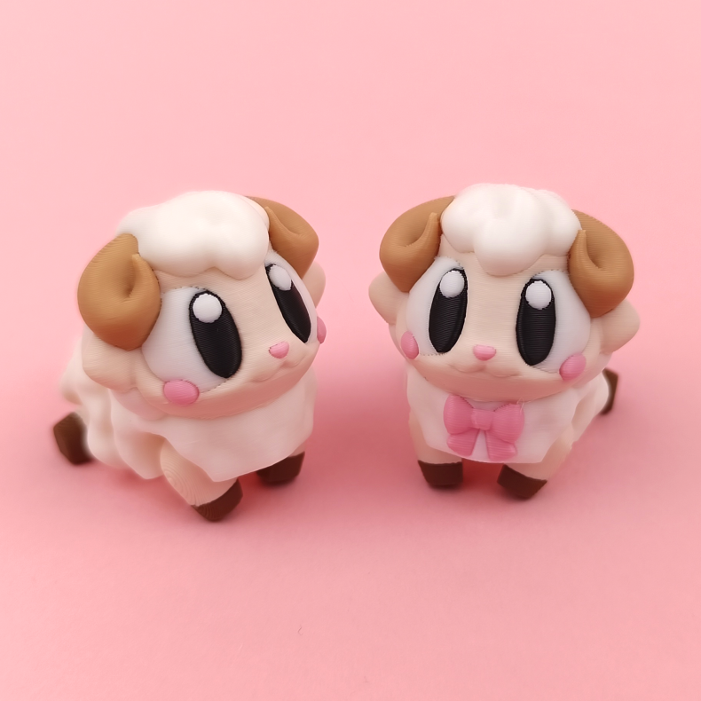 Flexi Sheep � Fleksibel Mini F�refigur