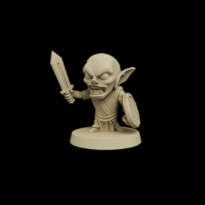 Goblin with Sword & Shield