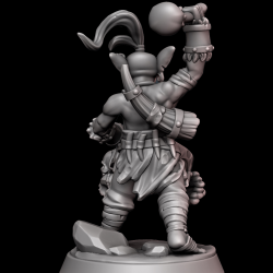 Goblin Drummer from The Bog Creepers tribe 