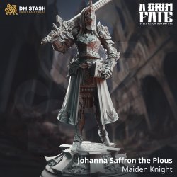 Johanna Saffron the Pious - Maiden Knight