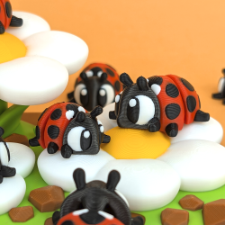 Flexi Ladybug � Fleksibel Marieh�nefigur