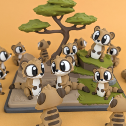 Flexi Meerkat � Fleksibel Surikatfigur