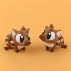 Flexi Mini Boar � Fleksibel Mini Vildsvinefigur