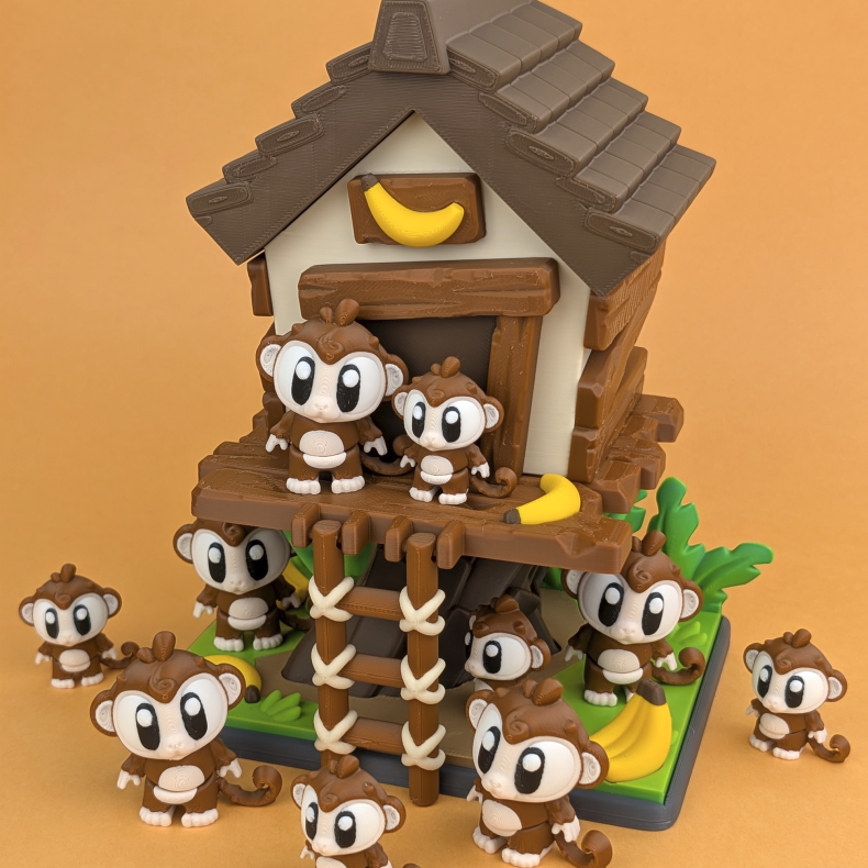 Jungle Treehouse Play Set � Junglemilj� til Flexi Dyr