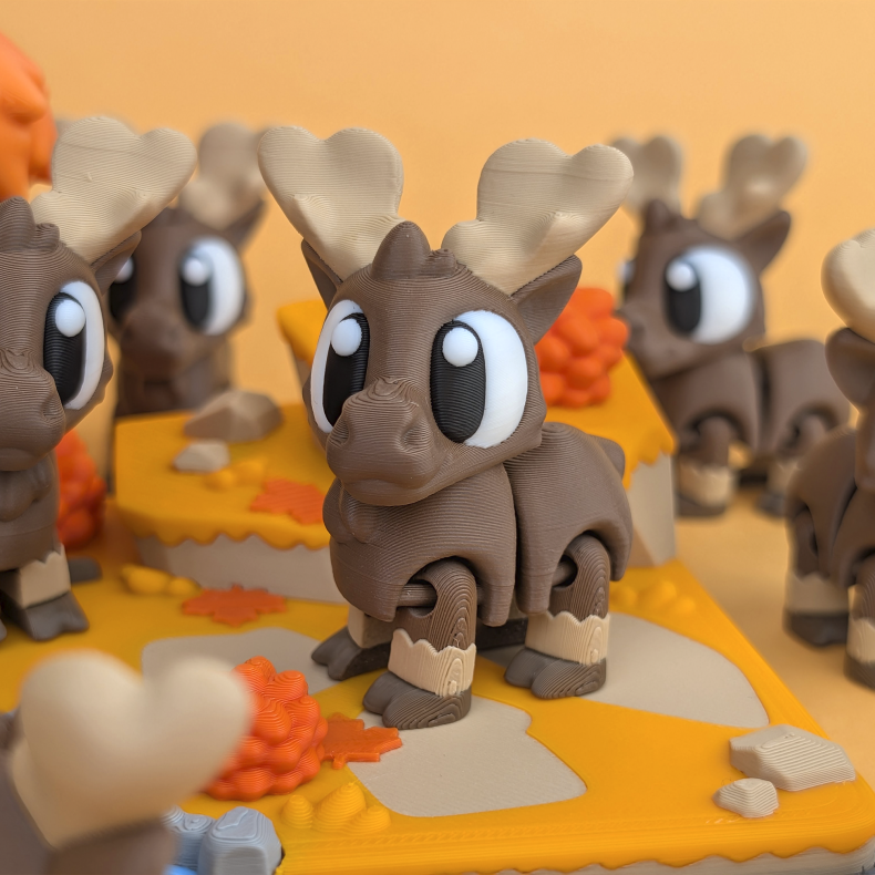 Flexi Moose � Fleksibel Elgfigur