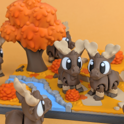 Flexi Moose � Fleksibel Elgfigur