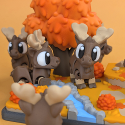 Flexi Moose � Fleksibel Elgfigur