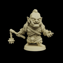 Orc with Flail