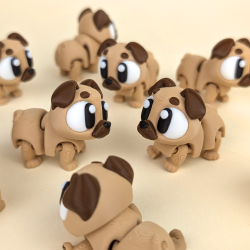 Flexi Pug � Fleksibel Mopsefigur