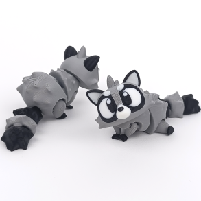 Flexi Racoon � Fleksibel vaskebj�rn-figur (9 cm)