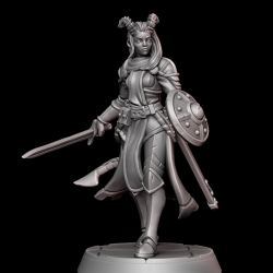 Ravenna; Tiefling Knight