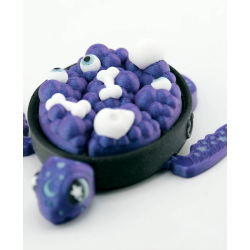 Cosmic Crucible Clicker-Skildpadde � Magisk Flexi Clicker/Keychain (Astral, Runic &amp; Cauldronic)