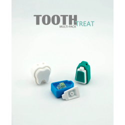 Tooth Treat Klikker � S�dt Tand-Clicker (Lommest�rrelse Fidget)