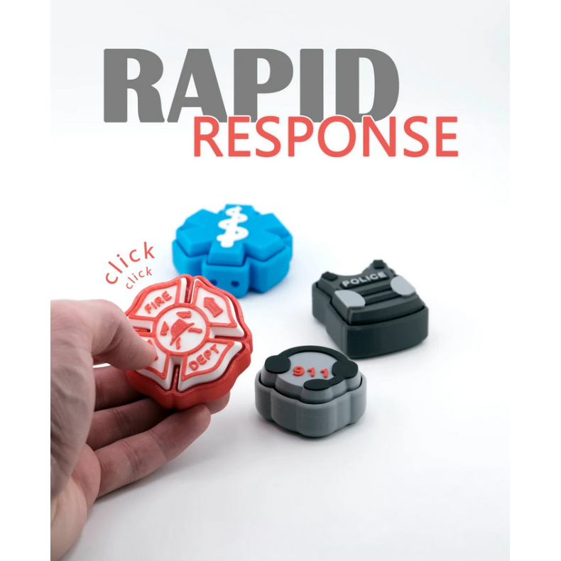 Rapid Response � Clicker Serie (Politi, Ambulance, Brand &amp; 911)