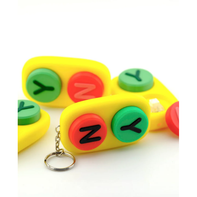 YES / NO Clicker � Fidget N�glering