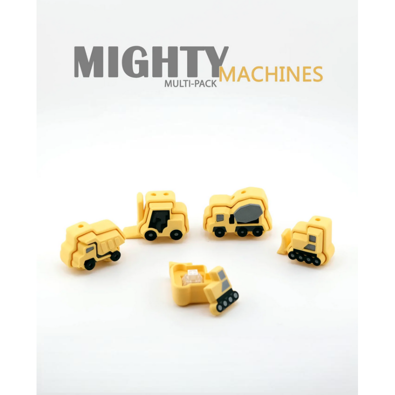 Mighty Machines � s�de maskinfigurer i mini-format