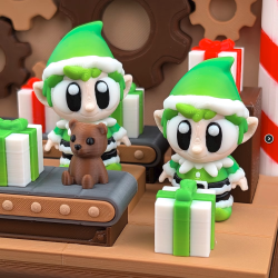 Flexi Elves � Fleksible Nissefigurer