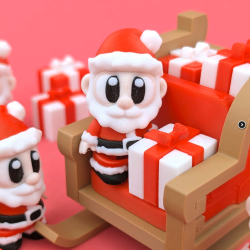 Flexi Santa � Fleksibel Julemandsfigur