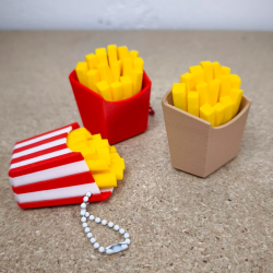 Pommes Frites Clicker � Fidget med Hul til N�glering