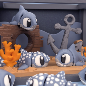 Flexi Sharks � Fleksible Hajfigurer