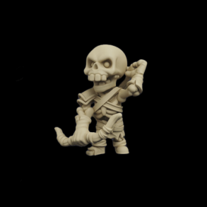 Skeleton with Bow