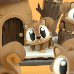 Flexi Squirrel � Fleksibel Egernfigur