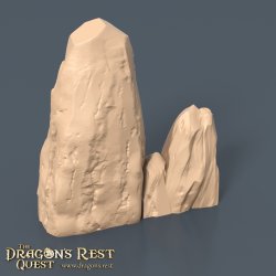 Terror in the Tundra - Chasm &amp; Ledge - Expansion for the 3D Modular Game Board