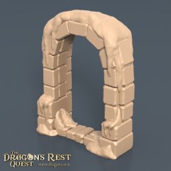 Terror in the Tundra - Chasm &amp; Ledge - Expansion for the 3D Modular Game Board