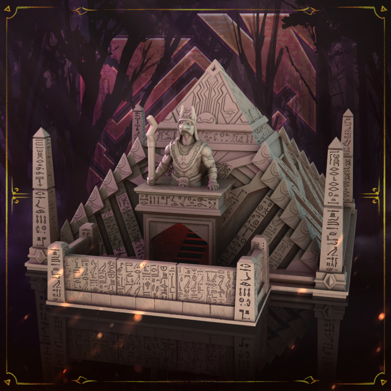 The Grand Pyramid  Dice Tower for Tabletop RPGs &amp; Dungeon Crawlers