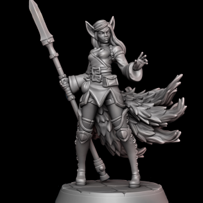 Thistle; Elven Warrior