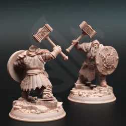 Tors of Delvdor - Dwarven Cleric of Life