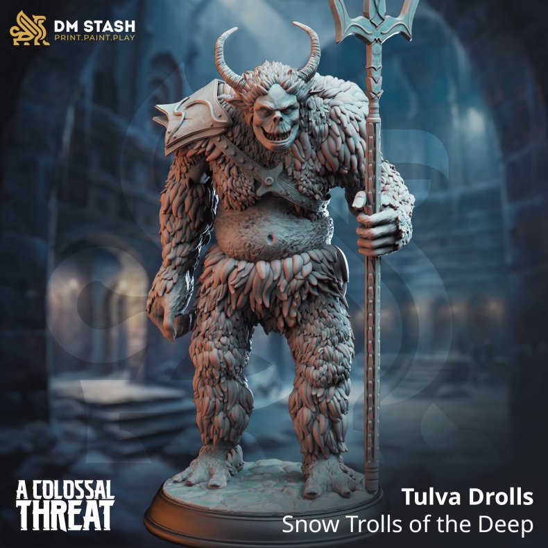 Tulva Drolls  Snow Trolls of the Deep