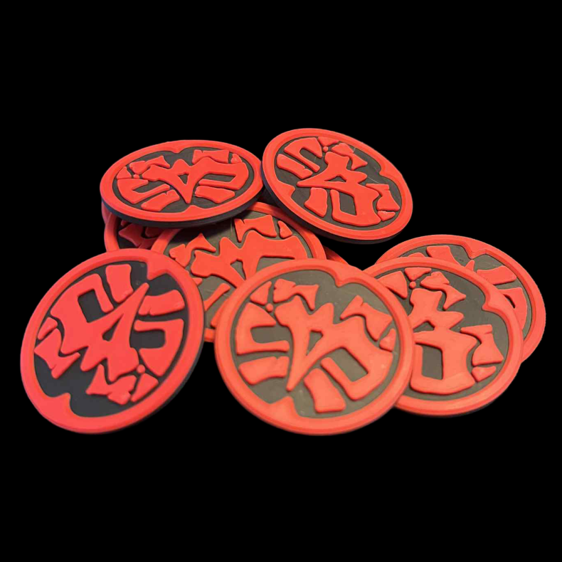 Trap &amp; Objective Markers Set (5pcs) - Tabletop RPG &amp; Wargame Accessories