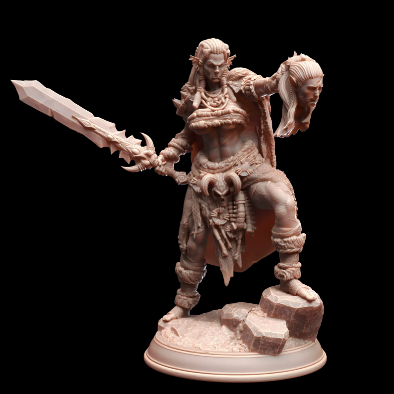 Udren  Female Orc Guard