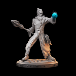 Erius Lumos - Human Wizard with Arcane Orb