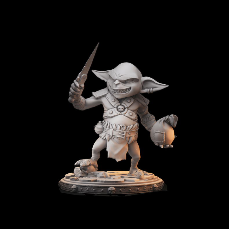 Goblin Cutpurse  3D Miniature