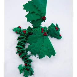 Holly Wyvern � Flexi Drage med Kristtj�rn &amp; B�r