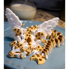 Chocolate Chip Cookie Dragon � Fleksibel Cookie Drage