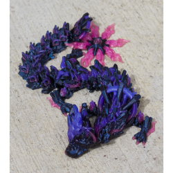 Solar Dragon � Flexi Drage med Krystal- og Soldesign