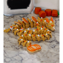 Pumpkin Spice Cookie Dragon � Flexi Drage Collectible