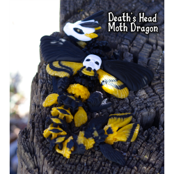 Death�s Head Moth Dragon � Flexi Dragefigur